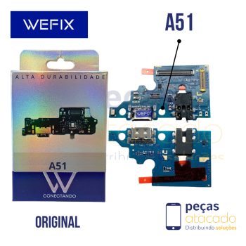 SUB PLACA DE CARGA SAMSUNG A51 A515 WEFIX ORIGINAL