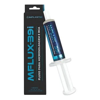 FLUXO DE SOLDA PASTOSO MFLUX-39I 10G PARA MICROSOLDAGEM IMPLASTEC