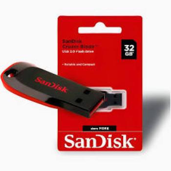 PENDRIVE SANDISK CRUZER BLADE 32GB 2.0