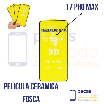 P-0759 PELICULA IPHONE 17 PRO MAX CERAMICA FOSCA