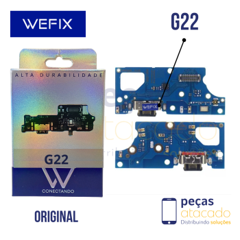 SUB PLACA DE CARGA MOTOROLA MOTO G22 WEFIX ORIGINAL