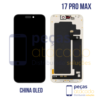 S-1315 FRONTAL IPHONE 17 PRO MAX (TROCA CI) CHINA SOFT OLED