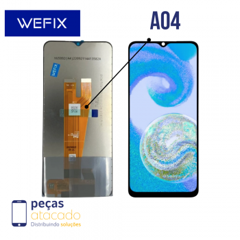 S-0755 FRONTAL SAMSUNG A04 (SM-A045F) SEM ARO WEFIX IPS LCD