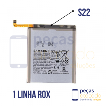 BA-0230 BATERIA 1 LINHA ROX SAMSUNG S22 (EB-BS901ABY)
