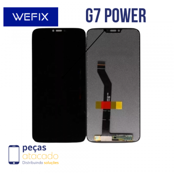 S-0246 FRONTAL MOTOROLA MOTO G7 POWER SEM ARO WEFIX IPS