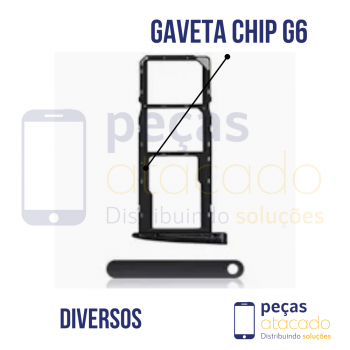 GAVETA DE CHIP MOTOROLA G6