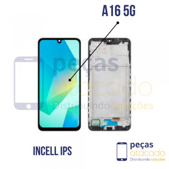 S-1005 FRONTAL SAMSUNG A16 5G (SM-A166) | A16 4G  (A165) COM ARO INCEL IPS