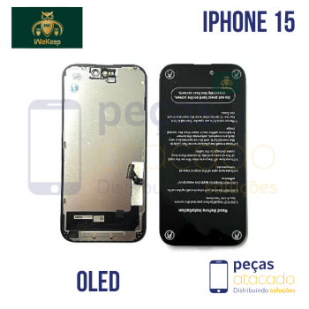 FRONTAL IPHONE 15 (A3090) TROCA CI WE KEEP OLED