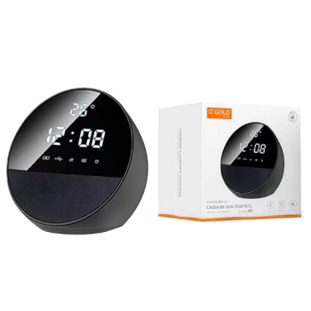CAIXA DE SOM A`GOLD 15W COM VISOR DIGITAL (SM-53)