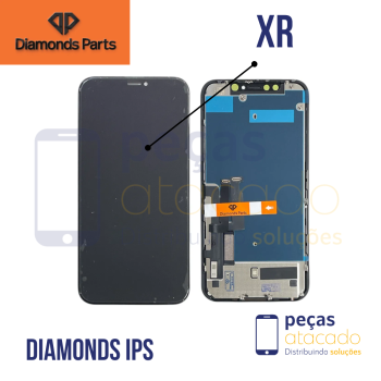 S-1034 FRONTAL IPHONE XR (A1984) DIAMONDS IPS