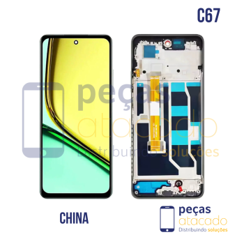 S-1285 FRONTAL REALME C67 4G ORIGINAL CHINA COM ARO IPS
