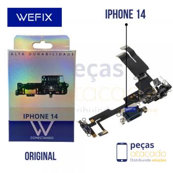 FLEX CONECTOR DE CARGA IPHONE 14 WEFIX ORIGINAL