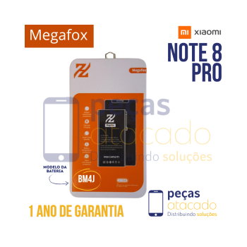 BA-0045 BATERIA MEGAFOX XIAOMI NOTE 8 PRO (BM4J) (1 ANO DE GARANTIA)