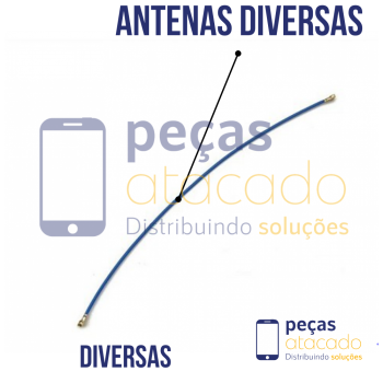 A-0035 ANTENA COXIAL DIVERSAS (CONFERIR CENTIMETROS)
