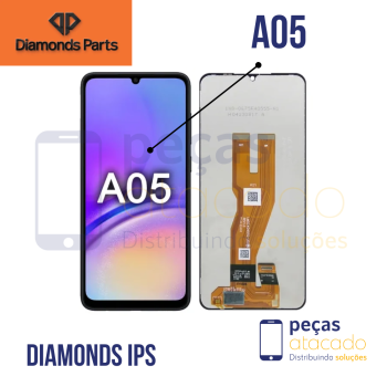 S-1106 FRONTAL SAMSUNG A05 (A055) SEM ARO DIAMONDS IPS