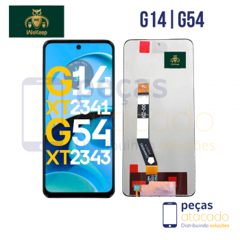 S-0906 FRONTAL MOTOROLA MOTO G14 (XT2341) G54 5G (XT2343) G55 (xt2435) SEM ARO WE KEEP