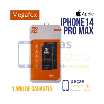 BA-0057 BATERIA MEGAFOX IPHONE 14 PRO MAX (A2651) (1 ANO DE GARANTIA)