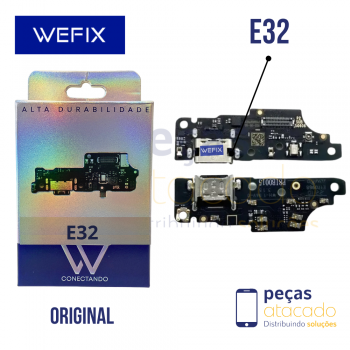 SUB PLACA DE CARGA MOTOROLA MOTO E32 WEFIX ORIGINAL