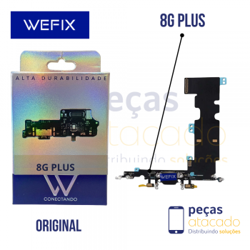FLEX CARGA CONECTOR IPHONE 8G PLUS WEFIX ORIGINAL
