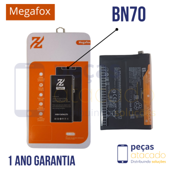 BA-0228  BATERIA MEGAFOX XIAOMI REDMI 15 (BN70) (1 ANO DE GARANTIA)