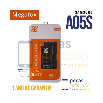 BA-0116 BATERIA MEGAFOX SAMSUNG A05S (SLC-51) 1 ANO DE GARANTIA