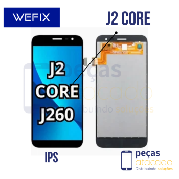 CX-01 FRONTAL SAMSUNG J2 CORE (SM-J260) SEM ARO WEFIX IPS