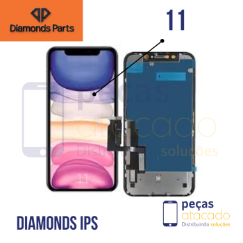 S-1035 FRONTAL IPHONE 11 (A2221) IC DIAMONDS IPS