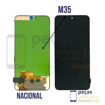S-0985 FRONTAL SAMSUNG M35 (SM-M356B) SEM ARO ORIGINAL NACIONAL