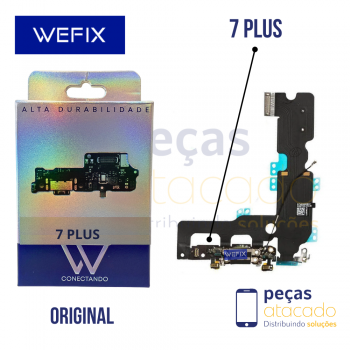 FLEX CONECTOR DE CARGA  IPHONE 7G PLUS  (A1784)  WEFIX ORIGINAL