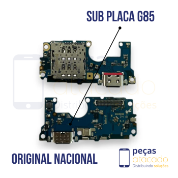 SB-0367 SUB PLACA DE CARGA MOTOROLA MOTO G85 (XT2427) ORIGINAL NACIONAL
