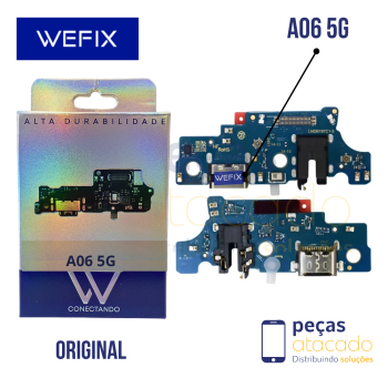 SUB PLACA DE CARGA SAMSUNG A06 5G WEFIX ORIGINAL