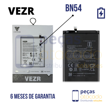 BA-0447 BATERIA VEZR XIAOMI NOTE 9 (M2003J15SG) REDMI 10X 4G (BN54) (1 ANO DE GARANTIA)