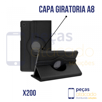 CAPA GIRATORIA SAMSUNG TAB A8 2021 - X200