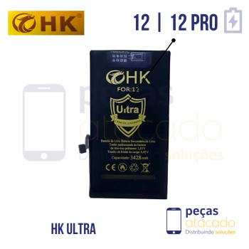 BA-0741 BATERIA HK ULTRA IPHONE 12 | 12 PRO (NAO PRECISA TROCAR EPROM)