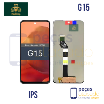 S-1167 FRONTAL MOTOROLA MOTO G15 (XT2521) SEM ARO WE KEEP IPS