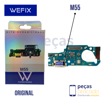 SUB PLACA DE CARGA SAMSUNG M55 (VERSAO B) WEFIX ORIGINAL