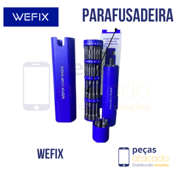 KIT CHAVE PARAFUSADEIRA ELÉTRICA WEFIX 27 PONTAS 280R  (MA1015)