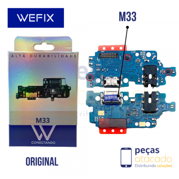 SUB PLACA DE CARGA SAMSUNG M33 WEFIX ORIGINAL