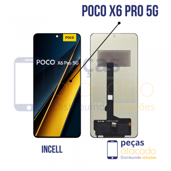 S-0979 FRONTAL XIAOMI NOTE 13 PRO 5G | POCO X6 PRO 5G INCELL SEM ARO
