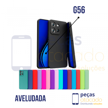 CAPA AVELUDADA MOTOROLA MOTO G56