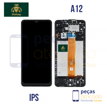 S-0555 FRONTAL SAMSUNG A12 (SM-A125) COM ARO WE KEEP IPS