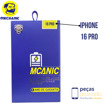 BA-0273 BATERIA MECHANIC IPHONE 16 PRO (1 ANO DE GARANTIA)