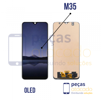 S-0984 FRONTAL SAMSUNG M35 (SM-M356B) SEM ARO ORIGINAL CHINA OLED