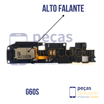 J-0014 ALTO FALANTE CAMPAINHA MOTOROLA MOTO G60S (XT2133) COMPLETO