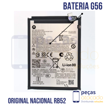BA-0112 BATERIA ORIGINAL NACIONAL MOTOROLA MOTO G56 (RB52)