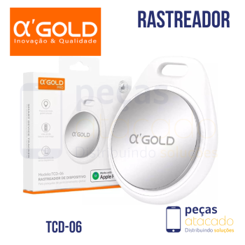 TAG LOCALIZADOR RASTREADOR | GPS | ANTI PERDA | FURTO TCD-06 A'GOLD
