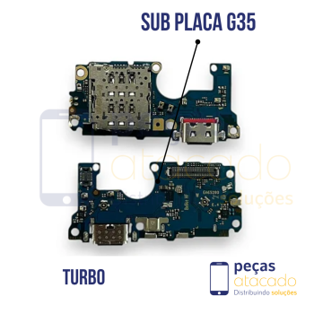 SB-0384 SUB PLACA DE CARGA MOTOROLA MOTO G35 TURBO