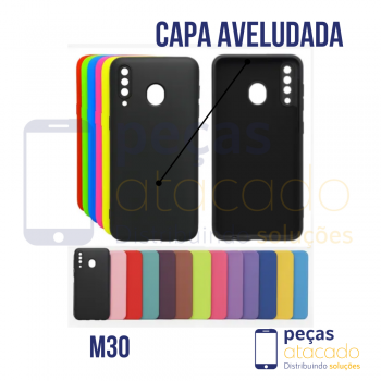 CAPA AVELUDADA SAMSUNG M30