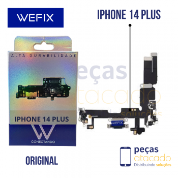 FLEX CONECTOR DE CARGA IPHONE 14 PLUS WEFIX ORIGINAL