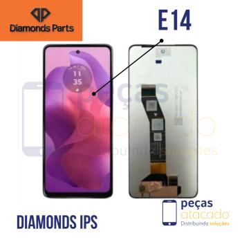 S-1051 FRONTAL MOTOROLA MOTO E14 | G24 | G04 | G04S SEM ARO DIAMONDS IPS